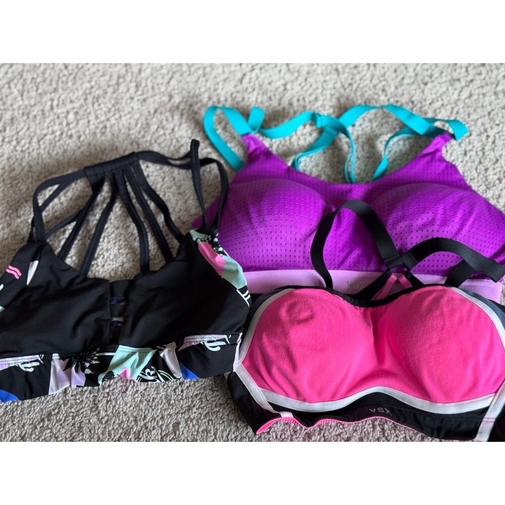 Victoria’s Secret Brand, (VSX) Sports Bras, Women’s Size 32D Athletic Clothing - Picture 11 of 11